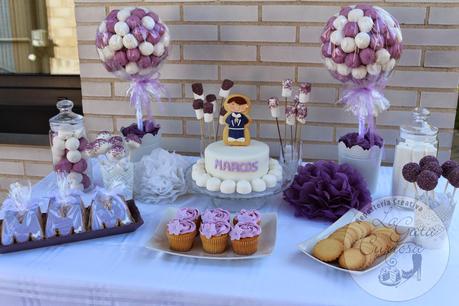 UNA, DOS, TRES MESAS DULCES EN UNA (MESA DULCE LILA) UNA, DOS, TRES MESAS DULCES EN UNA (MESA DULCE LILA)