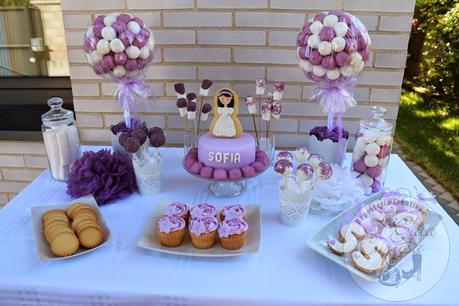 UNA, DOS, TRES MESAS DULCES EN UNA (MESA DULCE LILA) UNA, DOS, TRES MESAS DULCES EN UNA (MESA DULCE LILA)