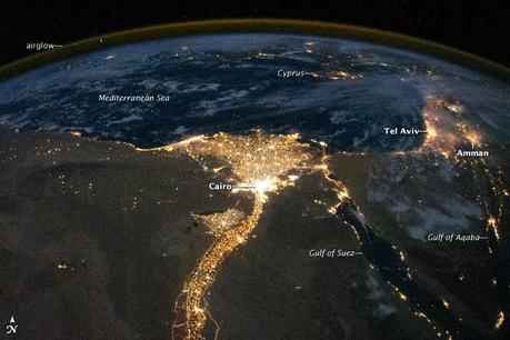 Egipto desde el espacio Egipto desde el espacio