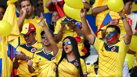 Copa Mundial de la FIFA Brasil 2014 colombia triunfo colombia mundial Las mejores fotografías de la Copa Mundial de la FIFA Brasil 2014   Parte 1
