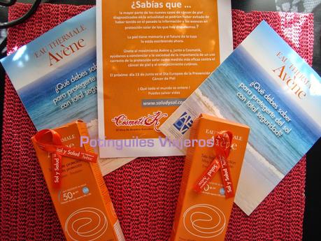 Cosmetik y Avène se unen en la prevención del cáncer de piel #SaludySol Cosmetik y Avène se unen en la prevención del cáncer de piel #SaludySol