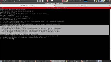 Hacking con Python Parte 20 – Controlando servidores SSH con Paramiko