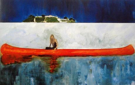 Peter Doig-Barca Roja