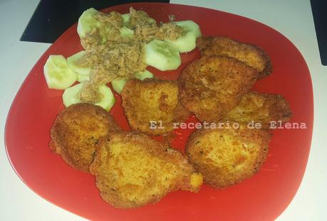 Filetes de lomo empanados Filetes de lomo empanados