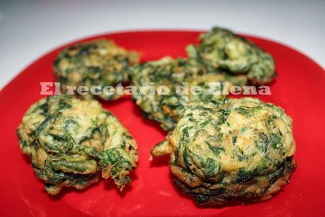 Crujientes de espinacas Crujientes de espinacas