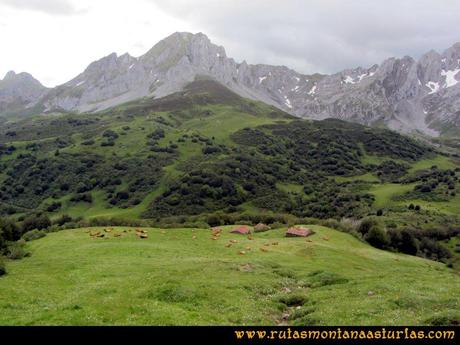 Ruta Lindes - Peña Rueda - Foix Grande: De camino a la Cardosina