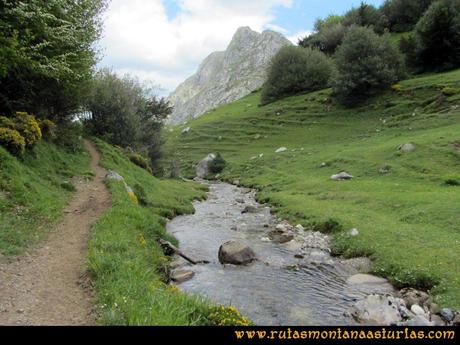 Ruta Lindes - Peña Rueda - Foix Grande: Río de la Foix Grande