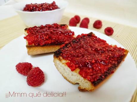 MERMELADA DE FRAMBUESAS MERMELADA DE FRAMBUESAS