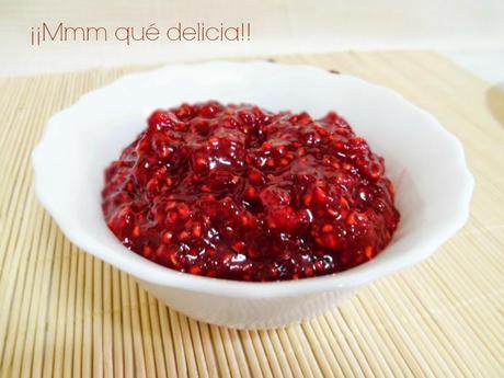 MERMELADA DE FRAMBUESAS MERMELADA DE FRAMBUESAS