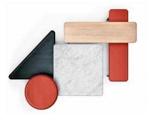 3 Torei Side Tables por Luca Nicheto