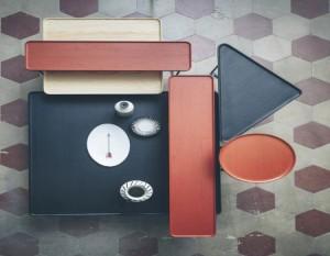 2 Torei Side Tables por Luca Nicheto