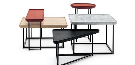 1 Torei Side Tables por Luca Nicheto