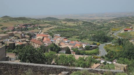 Viaje a ninguna parte. Un lugar llamado Javier. Hermosa vista desde la iglesia de San Martín.