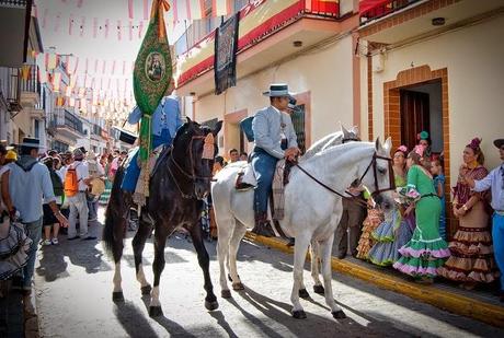 El guión de la romería.