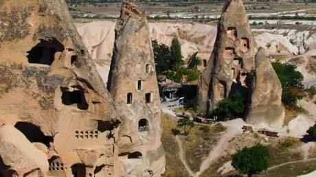 Fortaleza de Uchisar. Capadocia. Turquía