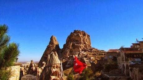 Fortaleza de Uchisar. Capadocia. Turquía