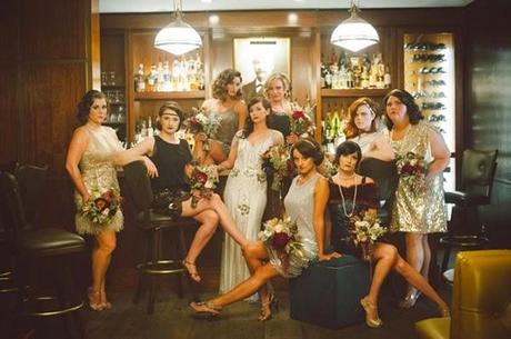 20's-Inspired Arte Deco Wedding