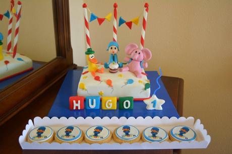 Tarta de Cumpleaños de Pocoyó para Hugo♥ por Pedacitos de Azúcar