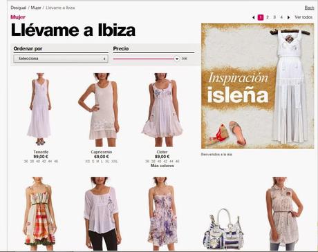 Colección de inspiración insleña de Desigual Blanco: El color del Verano