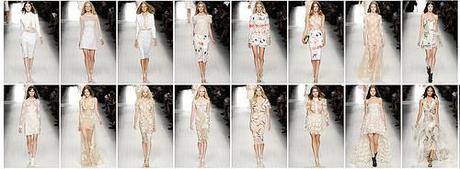 Pasarela PV2014 de Bluemarine Blanco: El color del Verano