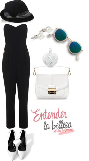 Look blanco y negro Look blanco y negro