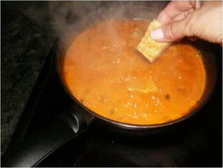 TORTILLA DE PATATAS EN SALSA