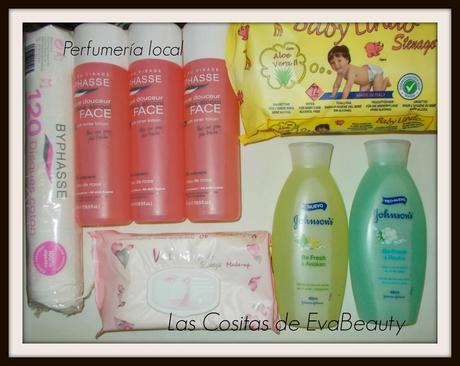 Compras acumuladas y variadas de Perfumerías y Supermercados locales. Compras acumuladas y variadas de Perfumerías y Supermercados locales.