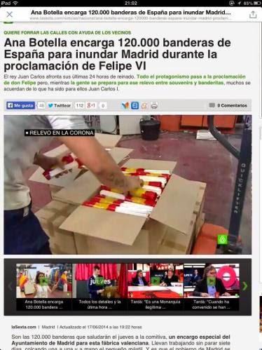 El entusiasmo por la monarquía del pueblo español(En imágenes) El entusiasmo por la monarquía del pueblo español(En imágenes)