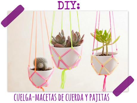 DIY: cuelga tus macetas!