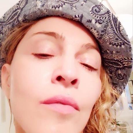 Madonna sin maquillaje