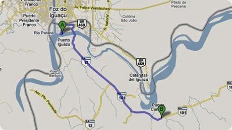 parque nacional iguazu map parque nacional iguazu map