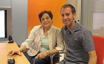Pilar Lozano y Alejandro Rodríguez