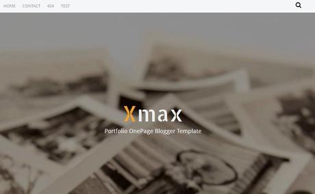 Xmax - Plantilla Responsive para Blogger