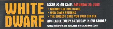 Avance de la White Dwarf 22