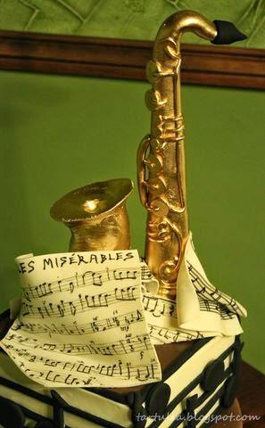 Tarta Saxofón