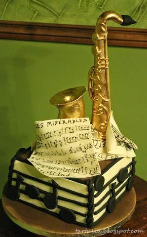 Tarta Saxofón