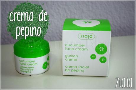 Crema de pepino ~ Ziaja