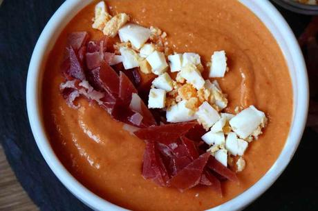 Receta salmorejo suave con Thermomix receta salmorejo