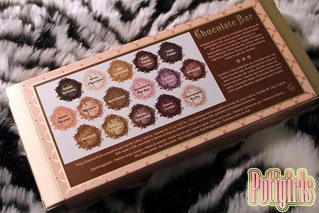 PALETA CHOCOLATE BAR DE TOO FACED PALETA CHOCOLATE BAR DE TOO FACED