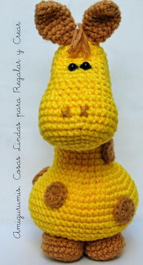Jirafa Amigurumi ... Jirafa Amigurumi ...