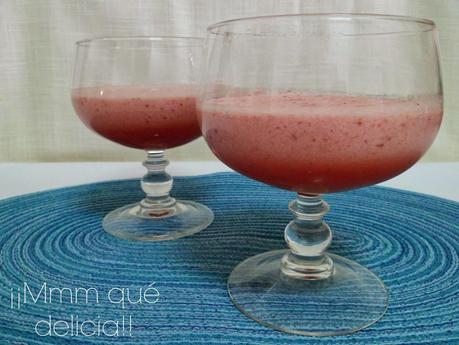 MOUSSE DE FRESAS MOUSSE DE FRESAS