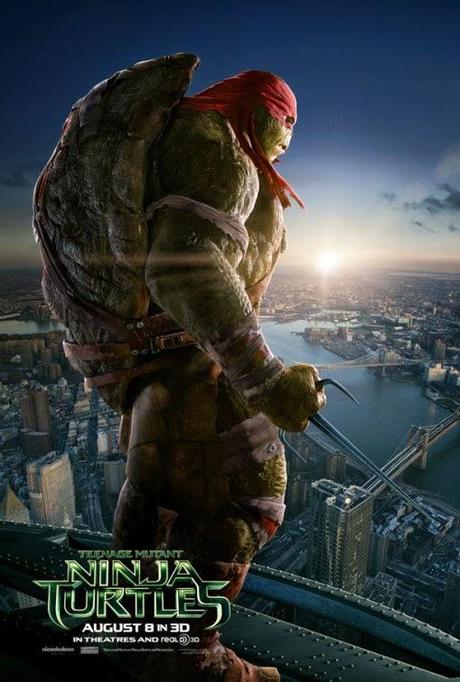 RAPHAEL PROTAGONIZA EL TERCER CARTEL INDIVIDUAL DE NINJA TURTLES RAPHAEL PROTAGONIZA EL TERCER CARTEL INDIVIDUAL DE NINJA TURTLES
