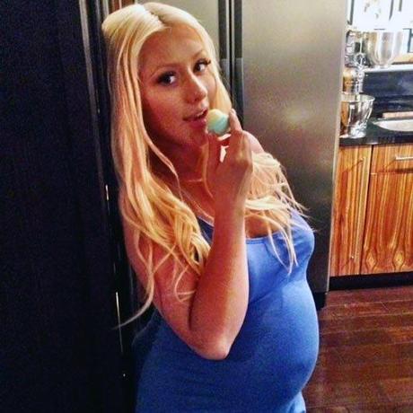 Christina Aguilera embarazada