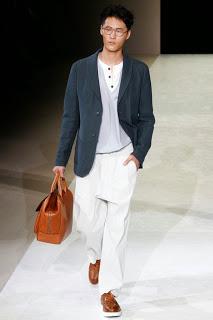 Milán Fashion Week, Spring 2015, Giorgio Armani, menswear, Made in Italy, Suits and Shirts,