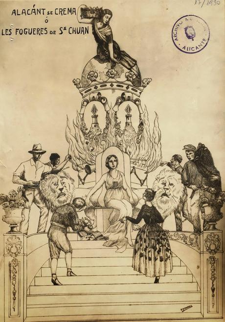 85 años de Fogueres en Carolinas. Primera época: 1929-1936