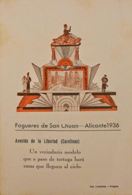 85 años de Fogueres en Carolinas. Primera época: 1929-1936