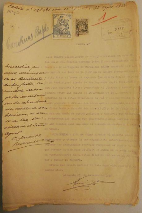 85 años de Fogueres en Carolinas. Primera época: 1929-1936