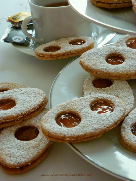 Galletas de Almendra con Mermelada de Higos Galletas de Almendra con Mermelada de Higos