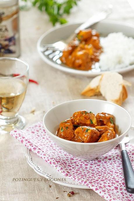 Pollo Tikka Masala versión rápida Pollo Tikka Masala versión rápida