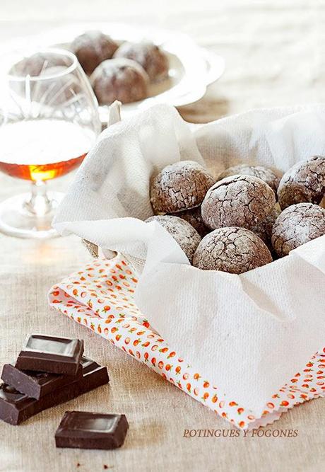 Galletas de chocolate al ron........ ¡¡ Dulce Navidad !! Galletas de chocolate al ron........ ¡¡ Dulce Navidad !!